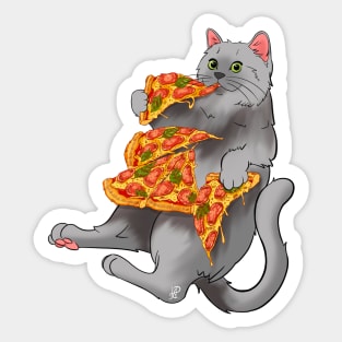 PizzaCat Sticker